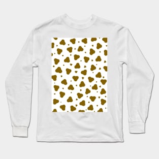 Brown Cow Spots Long Sleeve T-Shirt